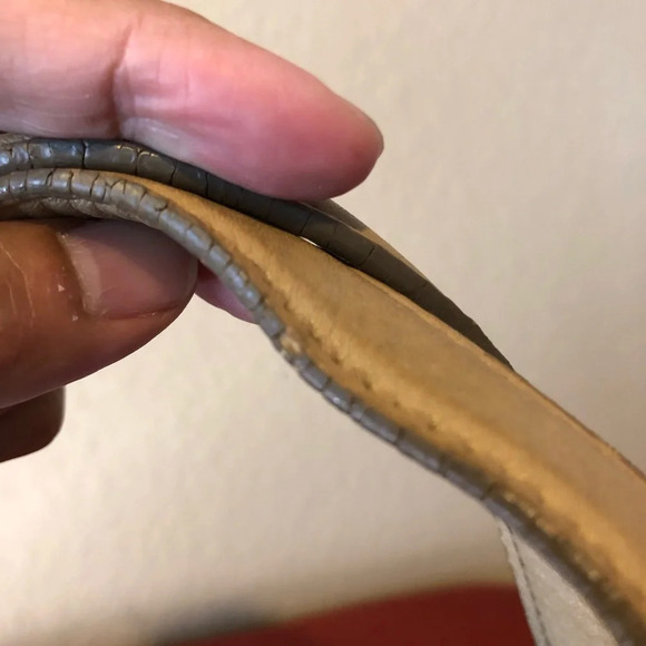 MCM CREAM VISETOS LEATHER BAG - Picture 5 of 16